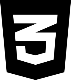 Css3 02 Outline Svg Vector, Free Vectors File